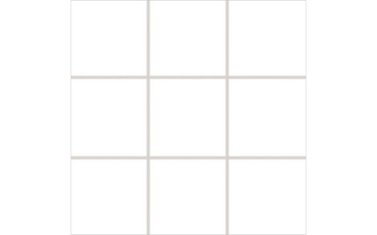 Mosaik weiß 10 x 10 cm