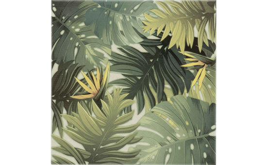 Dekor jungle green 18,5 x 18,5 cm
